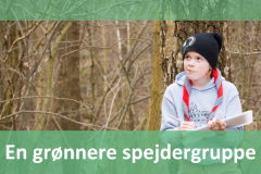 Hvordan vi kan introducere grønnere tiltag i det almindelige spejderarbejde og i vores uge møder
Hvad vi kan gøre for at forbedre vores nuværende faciliteter
Hvordan vi får flest mulige med på den grønne omstilling
Hvilke værktøjer, fonde og andre muligheder der findes.

Der vil også blive god mulighed til at snakke sammen om hvordan I løser forskellige udfordringer hjemme i jeres gruppe og så skal vi arbejde aktivt med hvad du kan gøre (sammen med gruppen) når du kommer hjem igen. 
